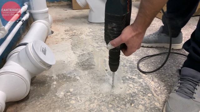 Установка и подключение унитаза "SANTERI (Сантери)" своими руками DIY смотреть онлайн