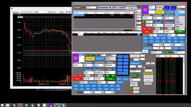 TWS IB Trading software example created with c# смотреть онлайн