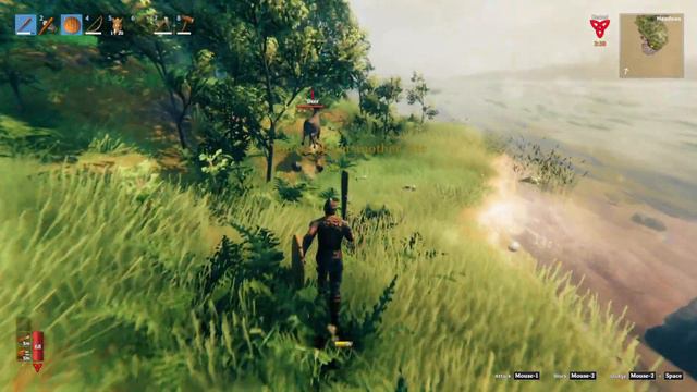 Relaxing Valheim - Day 8 First Greydwarf encounter смотреть онлайн