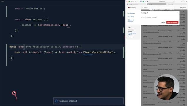 LARAVEL JOBS ? Como disparar JOB para a fila no LARAVEL смотреть онлайн