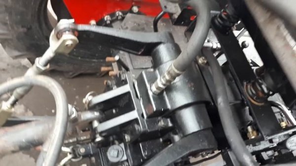 Мини-трактор Shifeng SF244 доработка гидравлики. Распределитель Р80