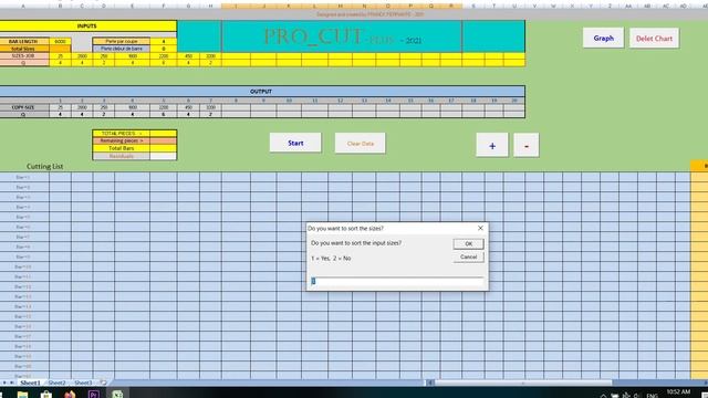 Cutting List Optimisation application for Excel: ProCut plus 2021 смотреть онлайн