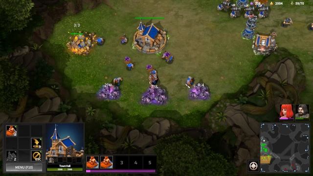 [Purple War] Human vs. Elf - 2nd Playtest footage смотреть онлайн