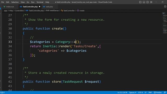 Laravel 10 Inertia & Vue 3 CRUD Application -15- (Update Task Part 1) | Moroccan Darija смотреть онлайн