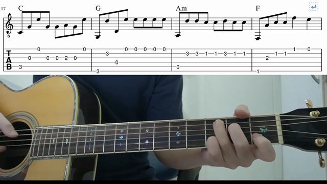 Someone You Loved (Lewis Capaldi) - Easy Fingerstyle Guitar Playthrough Tutorial Lesson With Tabs смотреть онлайн