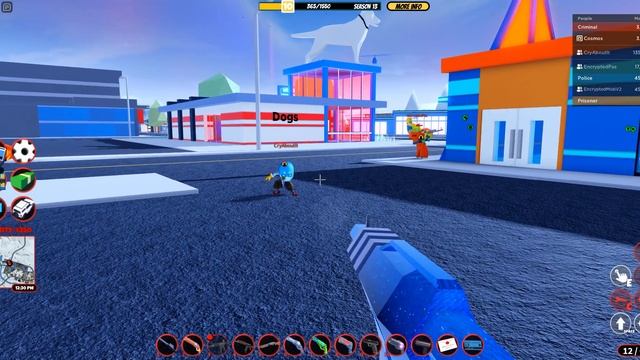 Small avatar hitbox test (Roblox Jailbreak) смотреть онлайн