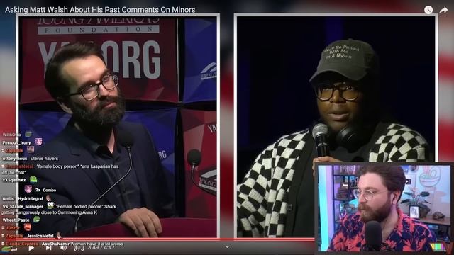 Matt Walsh Gets EMBARRASSED By @shark3ozero and @AlecGunterTTV смотреть онлайн