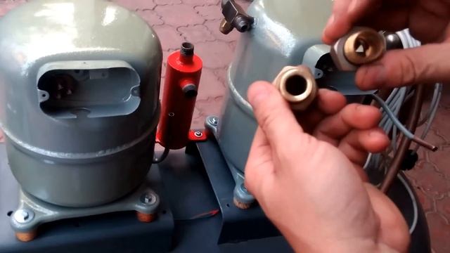 Делаем воздушный компрессор из холодильника своими руками смотреть онлайн