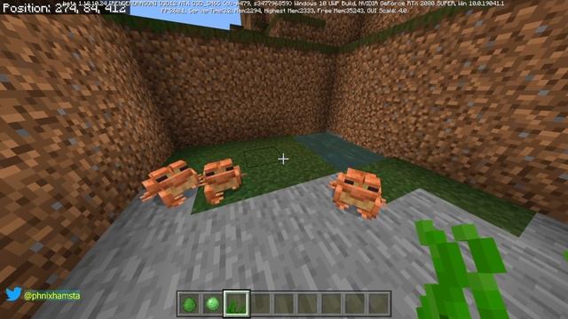 The NEW Frogs literally explode for some reason (Minecraft 1.19) смотреть онлайн
