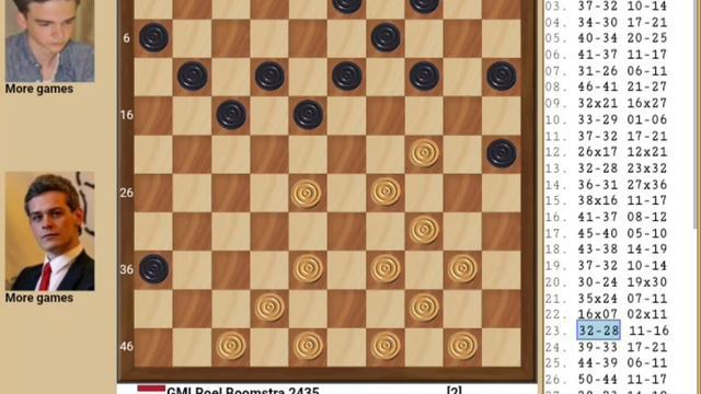 Roel Boomstra (Netherlands) Won Riga Open 2022.Draughts