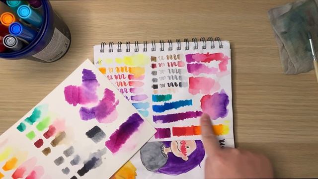 АКВАРЕЛЬНЫЕ МАРКЕРЫ 