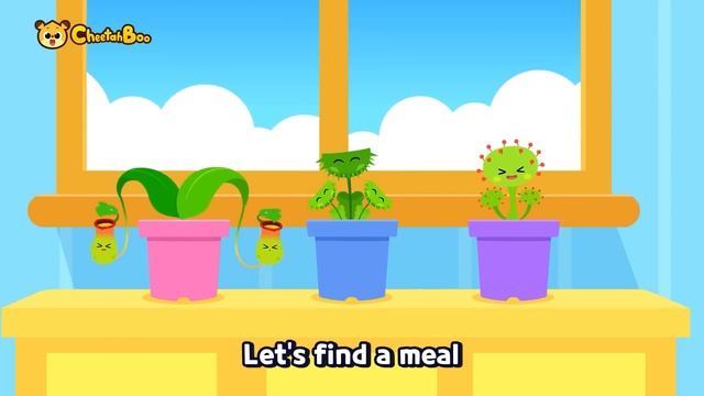 The Monster plants Song | Venus Flytrap Sundew | Nursery rhymes | Kids song | #Cheetahboo смотреть онлайн