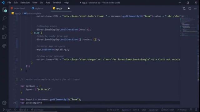 How to Code Autocomplete Cities ?️ Using Google Maps Places API for Input Fields in Javascript ? смотреть онлайн