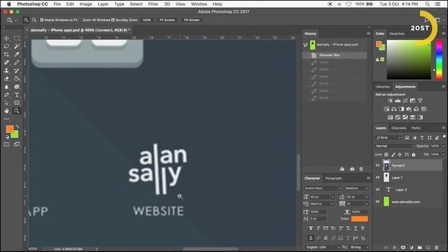 Zoom in and out in Photoshop | Adobe Photoshop Tutorial #13 смотреть онлайн