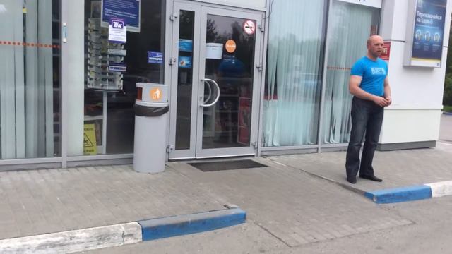 АЗС г.Беломорск.Стоим уже час,сухо как в пустыне! смотреть онлайн