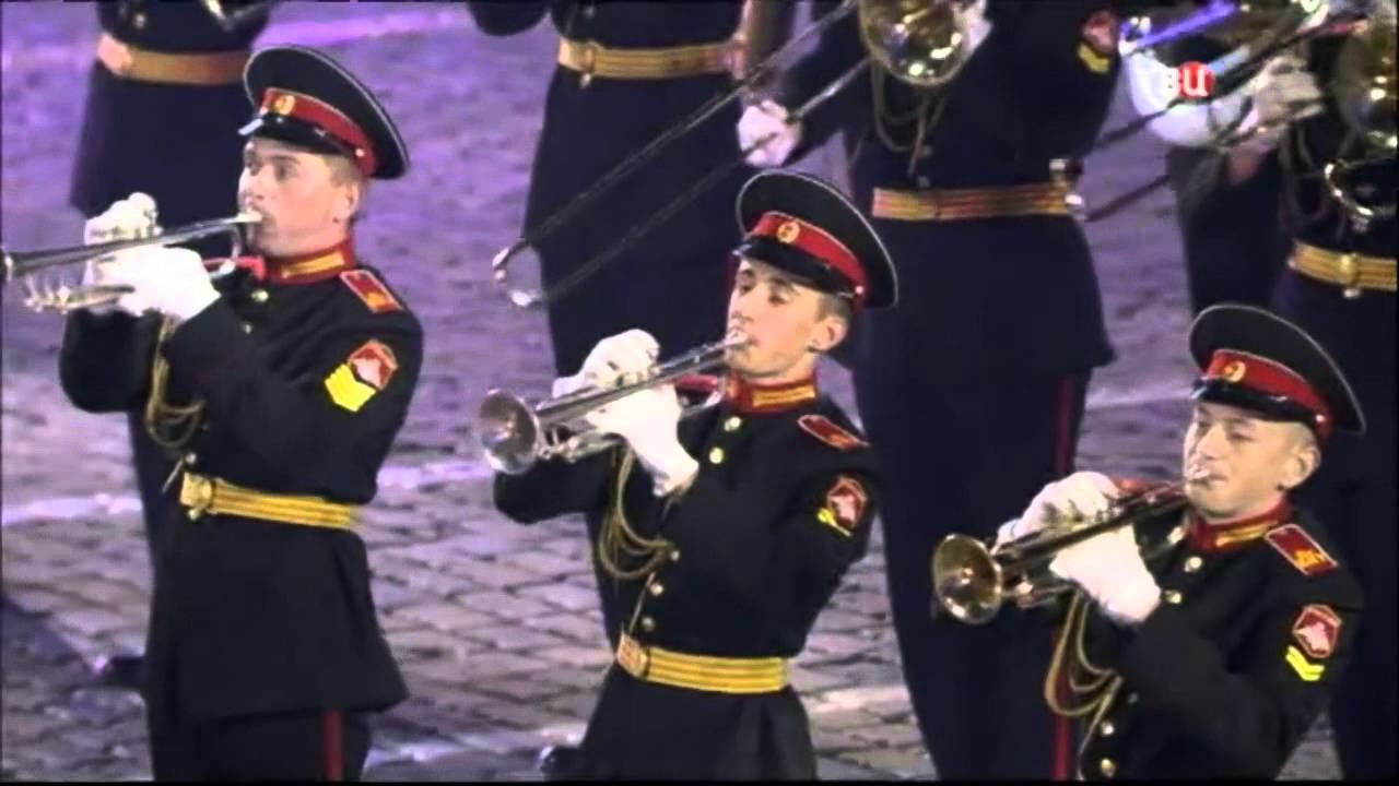 "Спасская башня-2015". Фестиваль военных оркестров на Красной площади - выступление России смотреть онлайн