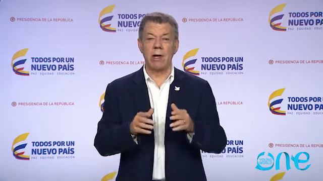 President Juan Manuel Santos of Colombia to open One Young World 2017 Bogotá смотреть онлайн