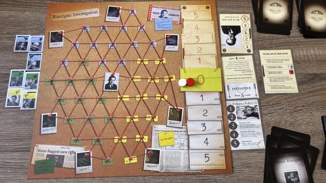 Уотергейт. Watergate. Обзор настольной игры и мое мнение. 4K.