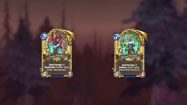 Hearthstone Lady Vashj, Vashj Prime Theme (Bloodmyst Isle – Naga) смотреть онлайн