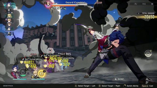 Sampo vs Gepard Level 81 The Nihility Path - Honkai Star Rail смотреть онлайн