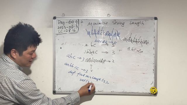 Day 609 - Teaching Kids Programming - Algorithms to Minimize String Length (Hash Set) смотреть онлайн