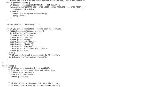 Arduino: Arduino Uno + Sim808: Using HTTP client for GPRS GSM смотреть онлайн