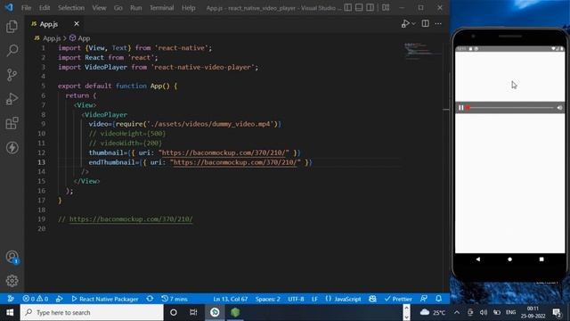 React Native Video Player || Video Player and Custom Controls || Local & External Videos смотреть онлайн