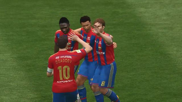 Гол Хубулова! PES 2015 смотреть онлайн