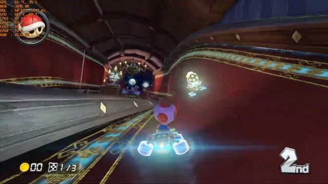 Mario kart 8 on cemu 1.11.3 emulator, complete flower cup - 150cc NVIDIA GTX 770 смотреть онлайн