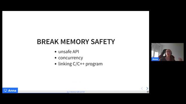 BSides Berlin 2021: Anna Katharina Wickert - Go is memory safe isn't it? смотреть онлайн