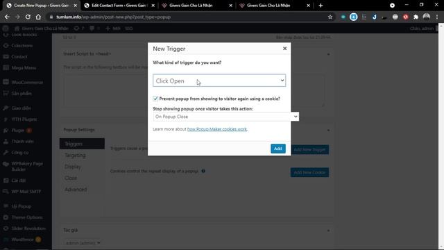 Hướng dẫn sử dụng Popup Maker trong wordpress смотреть онлайн