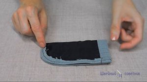 ✂Накладной карман:  ✂как пришить накладной карман невидимо. Один из способов. #карманы_ШС