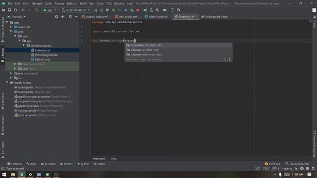 Double Back Press in a Navigation Component Android Studio 2020 смотреть онлайн