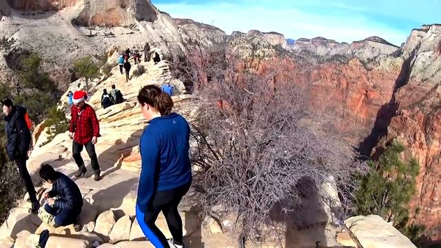 Angels Landing | FULL HIKE - Zion National Park смотреть онлайн