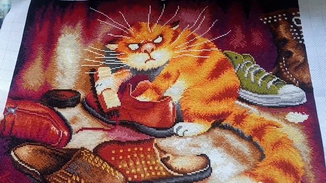 ГОТОВАЯ КАРТИНА/вышивка крестом смотреть онлайн