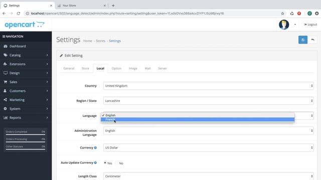 How to turn off browser language autodetect in #OpenCart смотреть онлайн