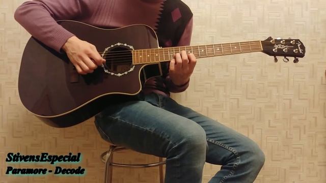 Paramore - Decode (acoustic cover) смотреть онлайн