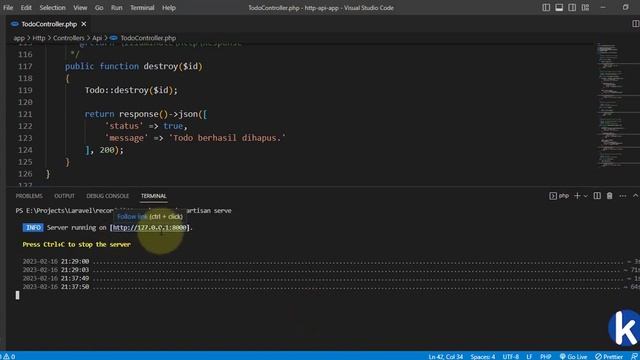 HTTP - DELETE: Hapus Data (Vue + Laravel) смотреть онлайн