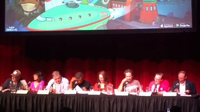 "Futurama" cast FULL live table read of "Proposition Infinity" episode смотреть онлайн