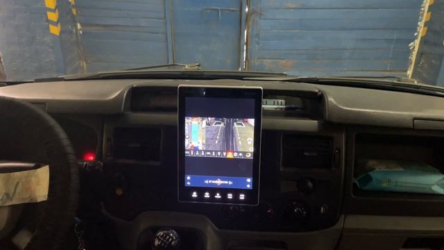 Система кругового обзора для Ford Transit смотреть онлайн
