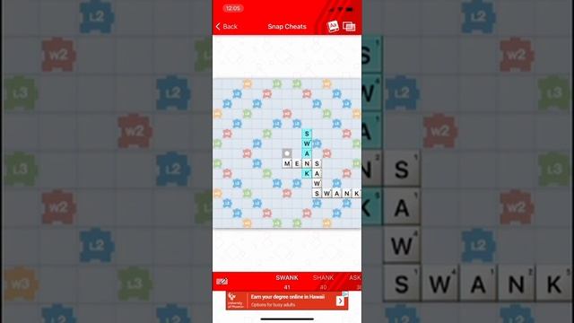 Snap Cheats for Words Friends Game смотреть онлайн