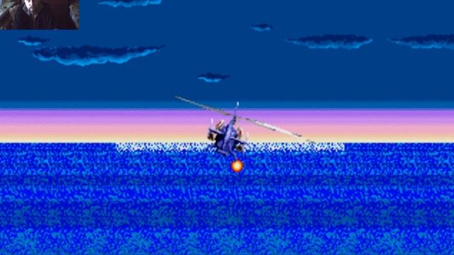 Sega mega drive 2 Super Thunder Blade Супер лезвие грома Назад в прошлое 90х Игра детства Вячеслав