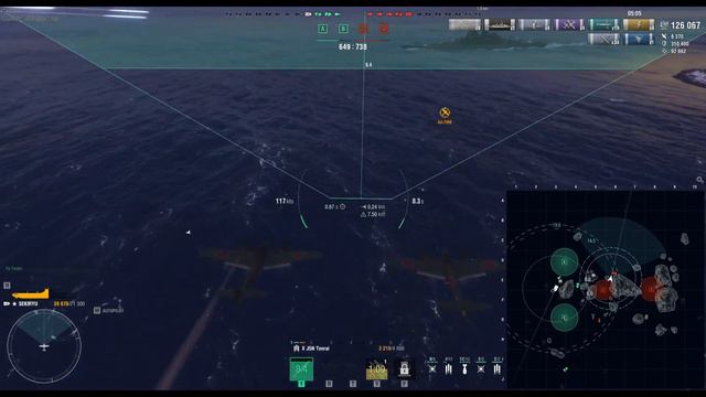 World of Warships Star Ship Sekiryu смотреть онлайн