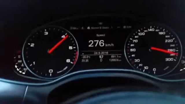 Audi A6 35 tdi Quattro top speed (299 kmph) at Bangalore Pune Express Highway смотреть онлайн