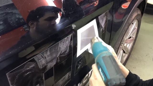 Ford Explorer демонтаж рекламных наклеек с кузова авто | #PlenkiSPb смотреть онлайн