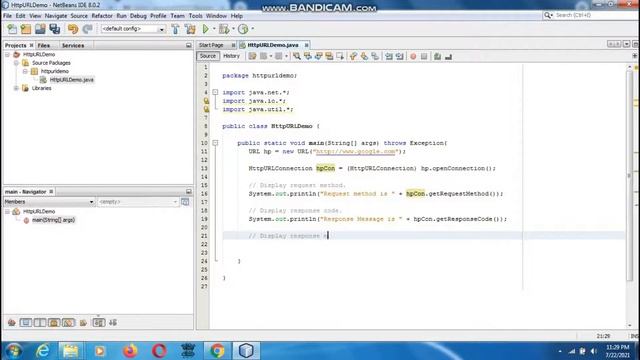 Java the complete Reference Ninth Edition (Chapter 22) Example (6) HttpURLConnection смотреть онлайн