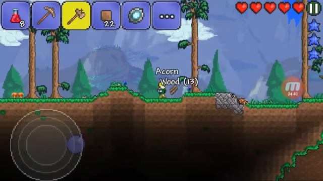 Terraria boomerang playtrugh Ep1 "starting my house " смотреть онлайн