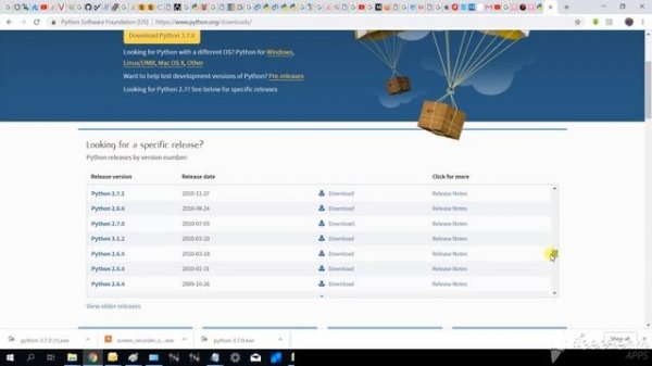 Download Python 3.7.0
