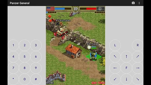 Panzer General - Java Games (allied campaign, last stage) J2ME Loader. смотреть онлайн
