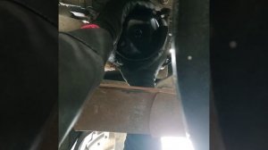 hino 300 series change oil and replace air cleaner filter.